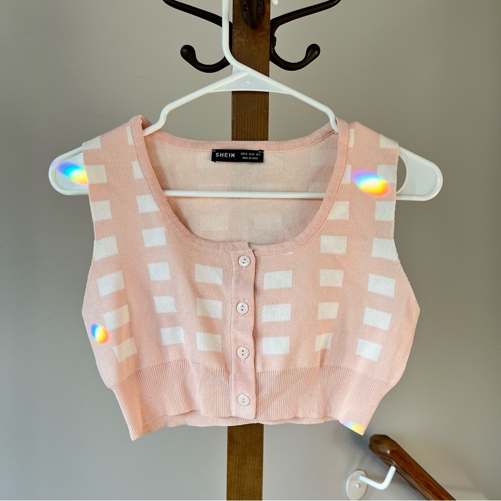 Gingham tank